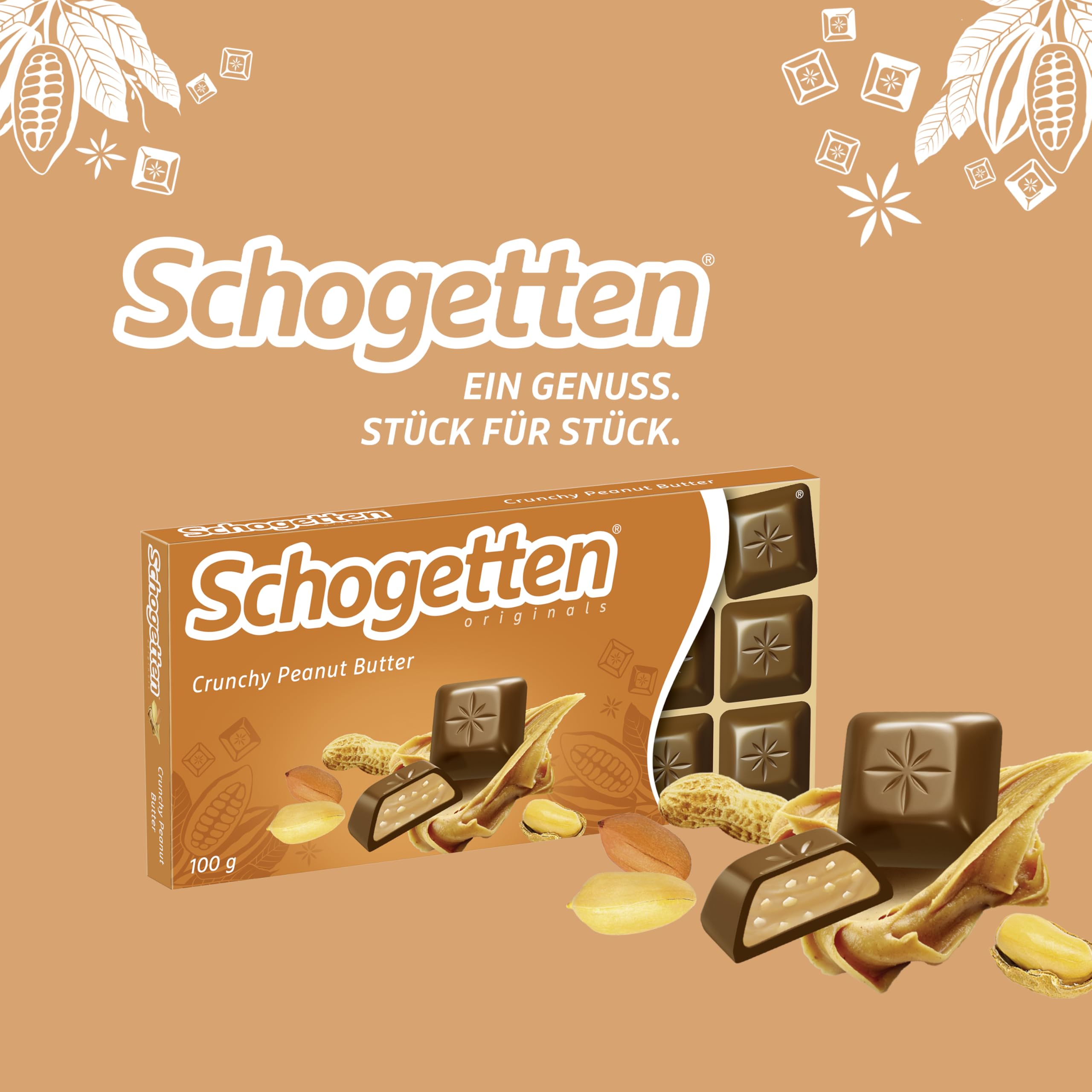 schogetten-crunchy-peanut-butter-schokoladentafel-100g-vollmilch-mit-erdnusscrem image 2