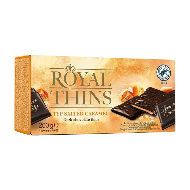halloren-royal-thins-salz-karamell-zartbitter-200-g image 1