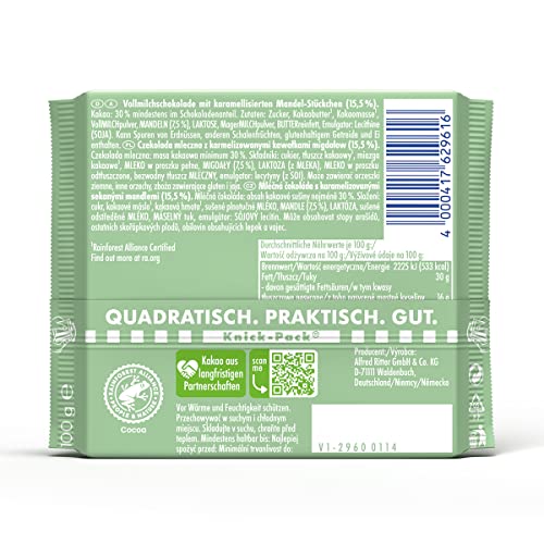 ritter-sport-gebrannte-mandel-vollmilchschokolade-100-g-12er-pack image 6