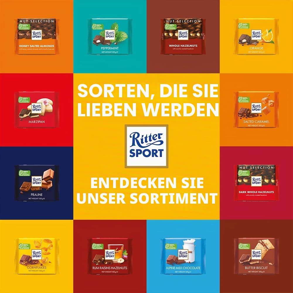 ritter-sport-honig-salz-mandel-schokoladentafel-11-x-100g-vollmilch-mit-honig-ma image 3