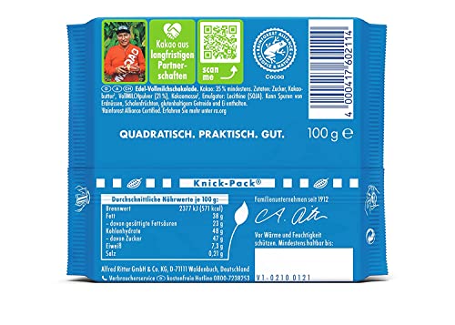 ritter-sport-edel-vollmilch-schokoladenquadrat-100-g image 5