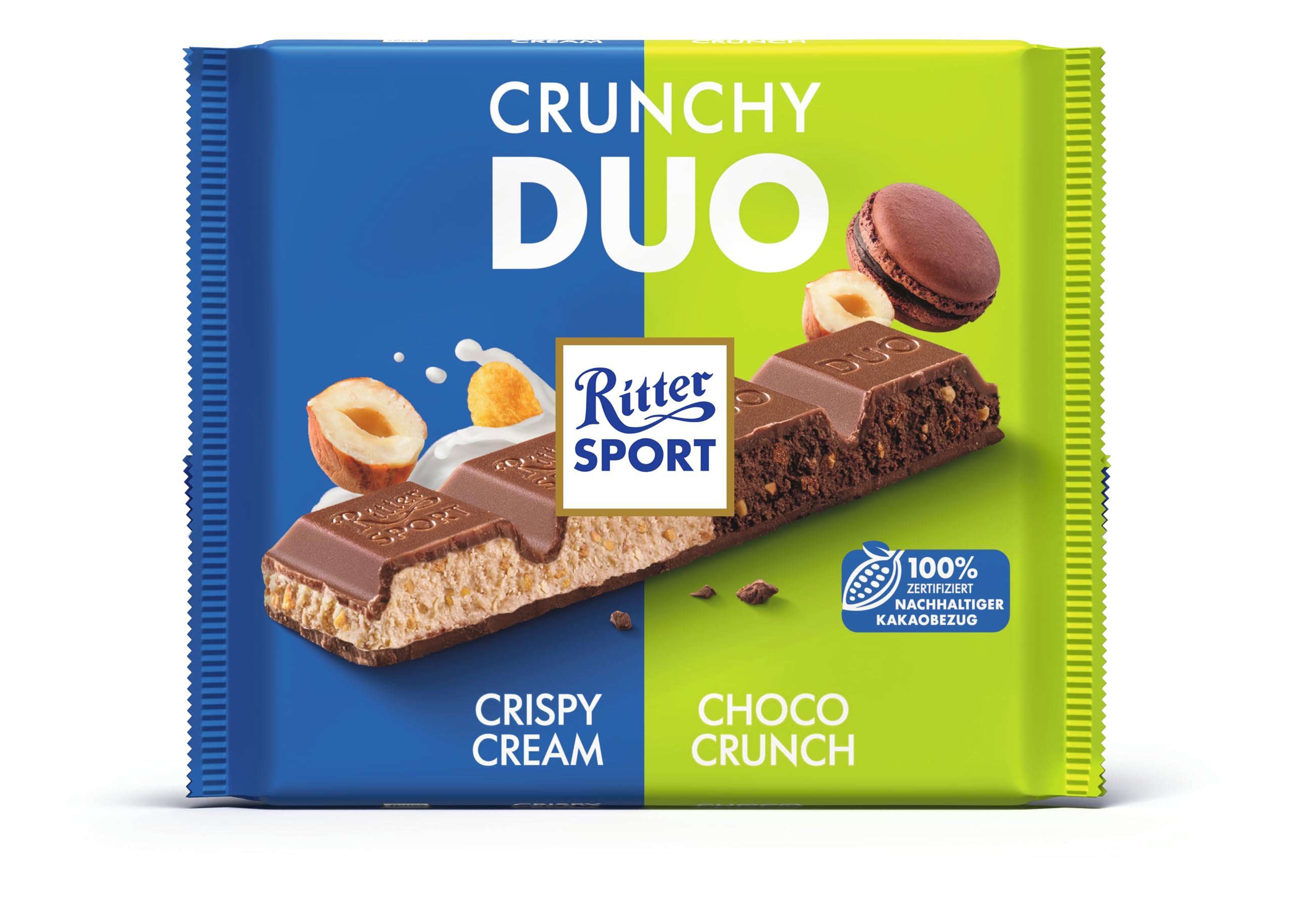 ritter-sport-crunchy-duo-gro-tafel-12-x-218-g-haselnuss-kakao-creme image 2