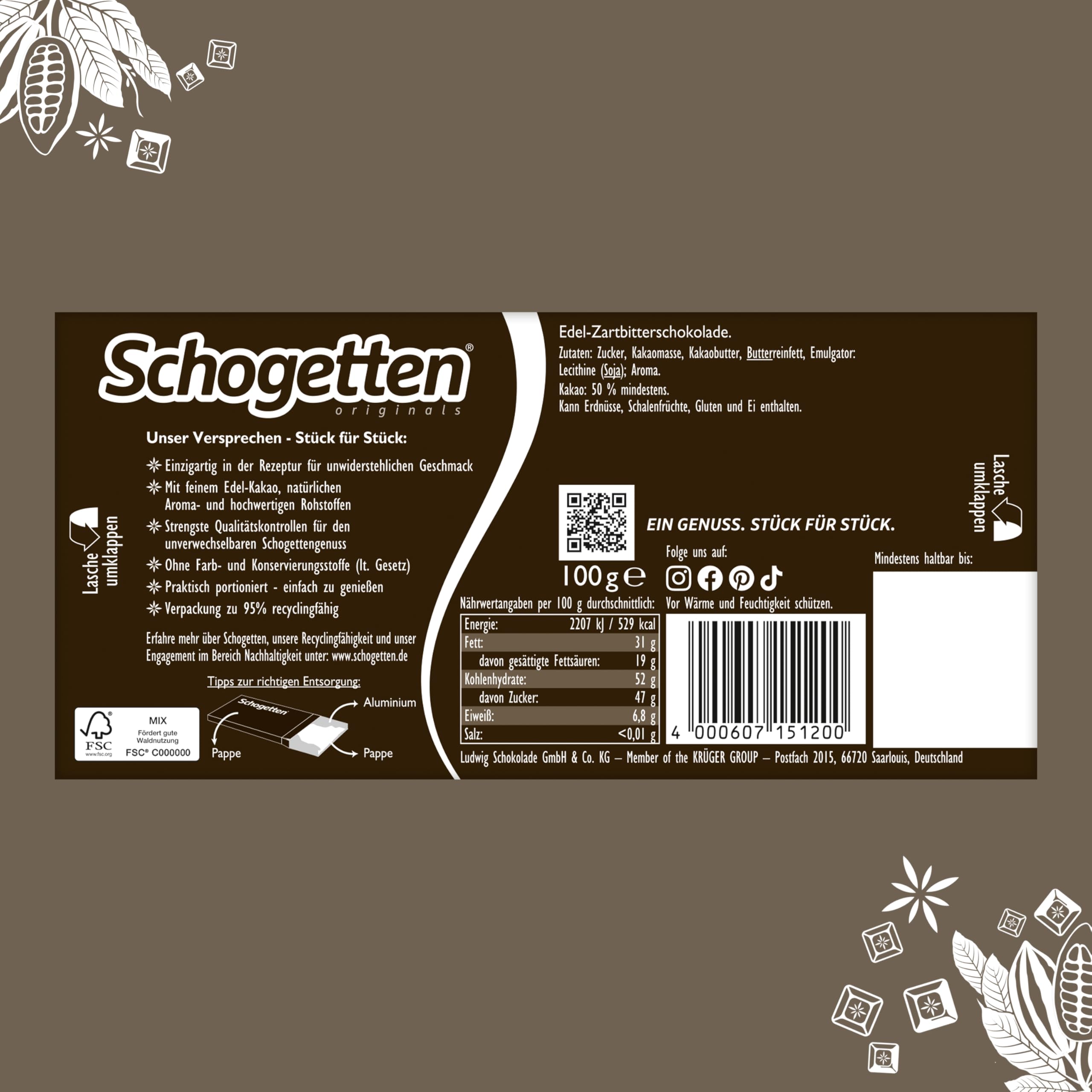 schogetten-zartbitterschokolade-50-kakao-tafel-100g image 4