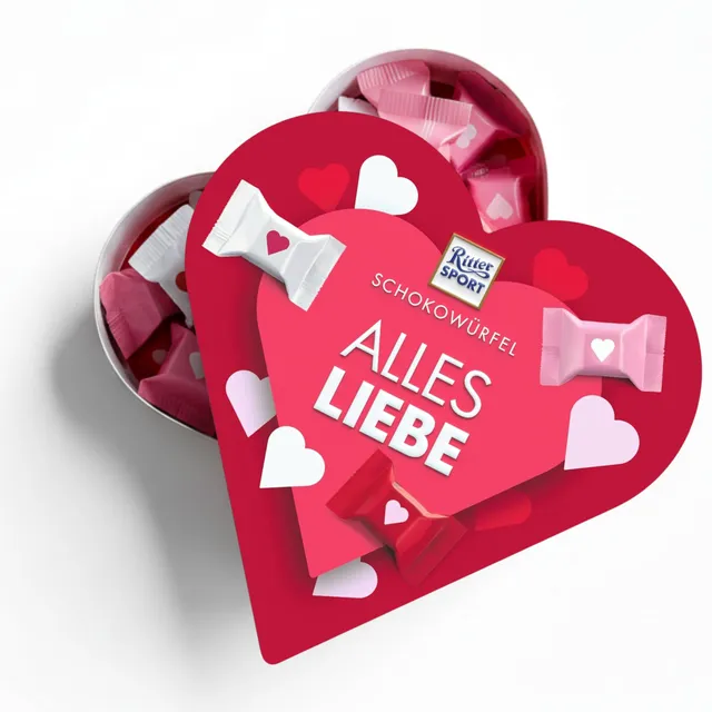 ritter-sport-schokow-rfel-herz-alles-liebe-119g image 1