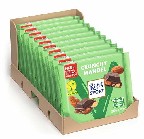 ritter-sport-vegan-crunchy-mandel-10-x-100g image 4