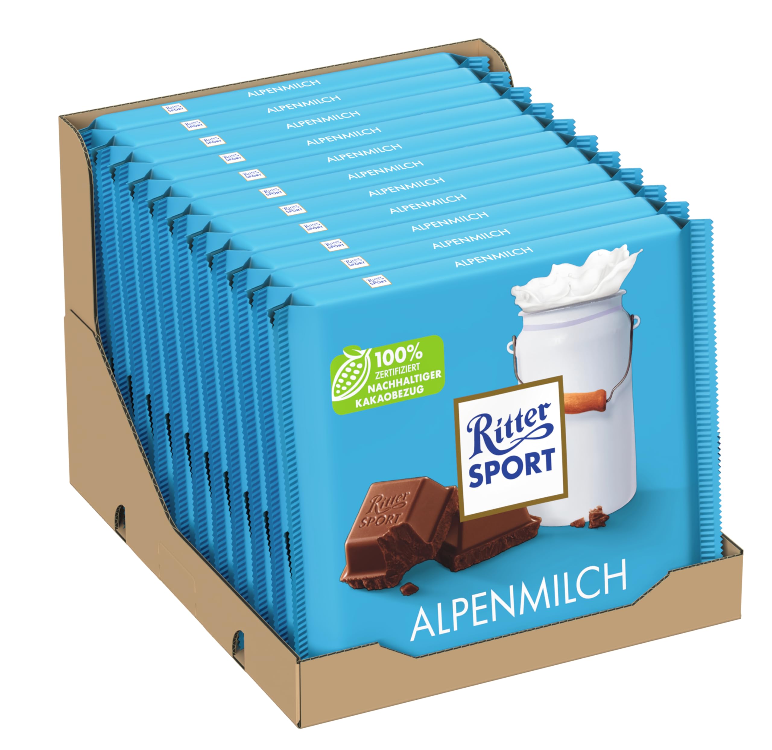 ritter-sport-alpenmilch-gro-tafel-11-x-250g image 1