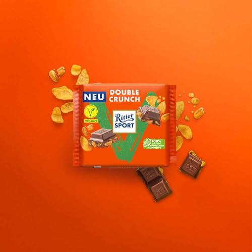 ritter-sport-vegan-double-crunch-10-x-100-g-mit-cornflakes-und-mais image 4