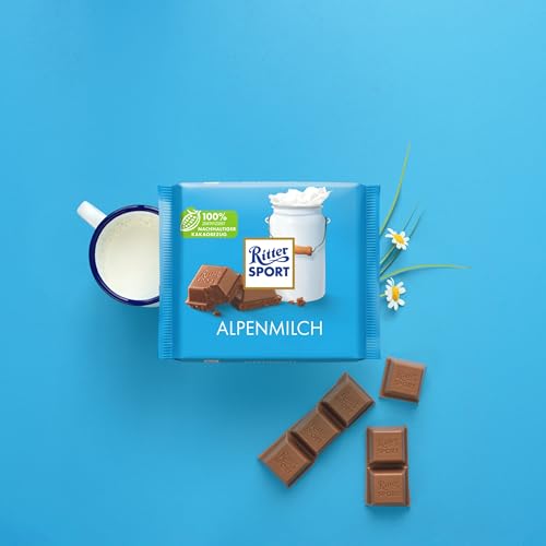 ritter-sport-alpenmilch-vollmilchschokolade-12-x-100-g image 6