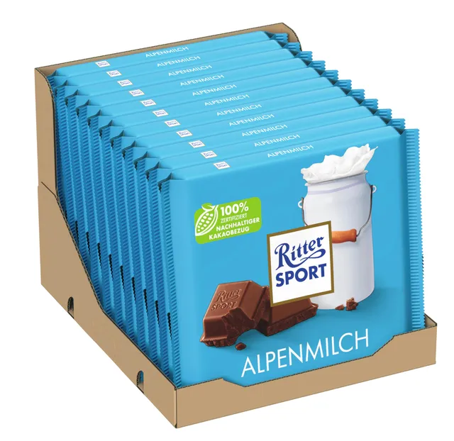 ritter-sport-alpenmilch-gro-tafel-11-x-250g image 1