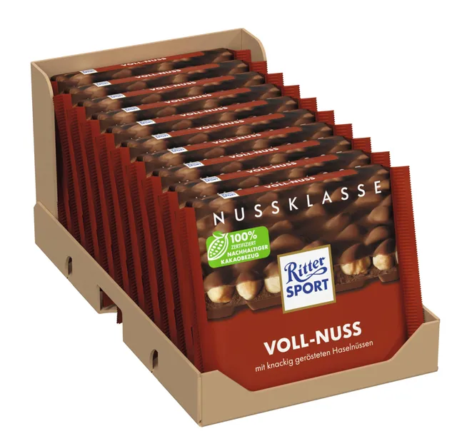 ritter-sport-voll-nuss-vollmilch-tafel-10-x-100g image 1