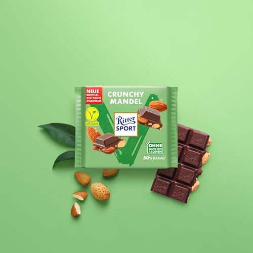 ritter-sport-vegan-crunchy-mandel-10-x-100g image 6