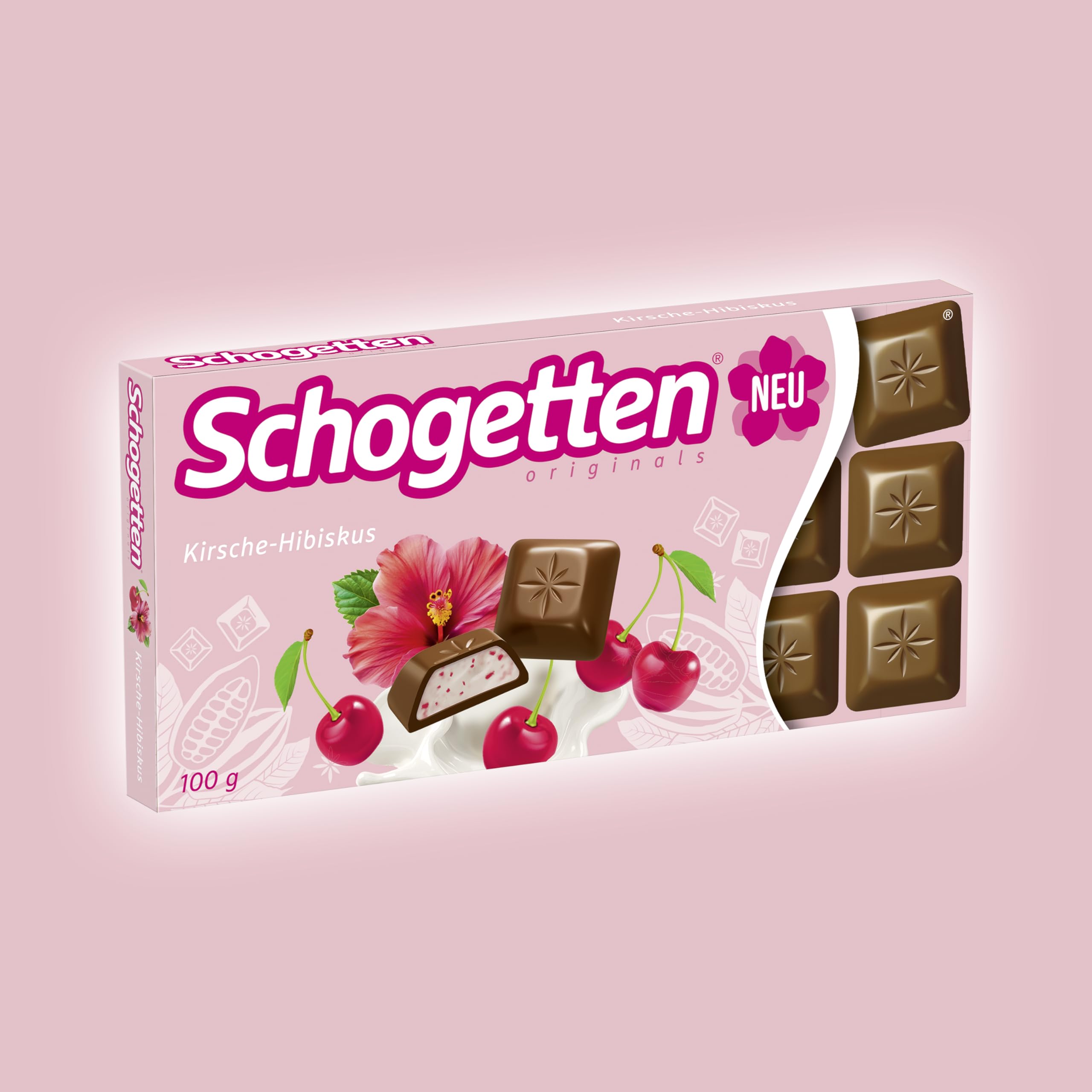 schogetten-kirsche-hibiskus-vollmilchschokolade-tafel-100-g image 2