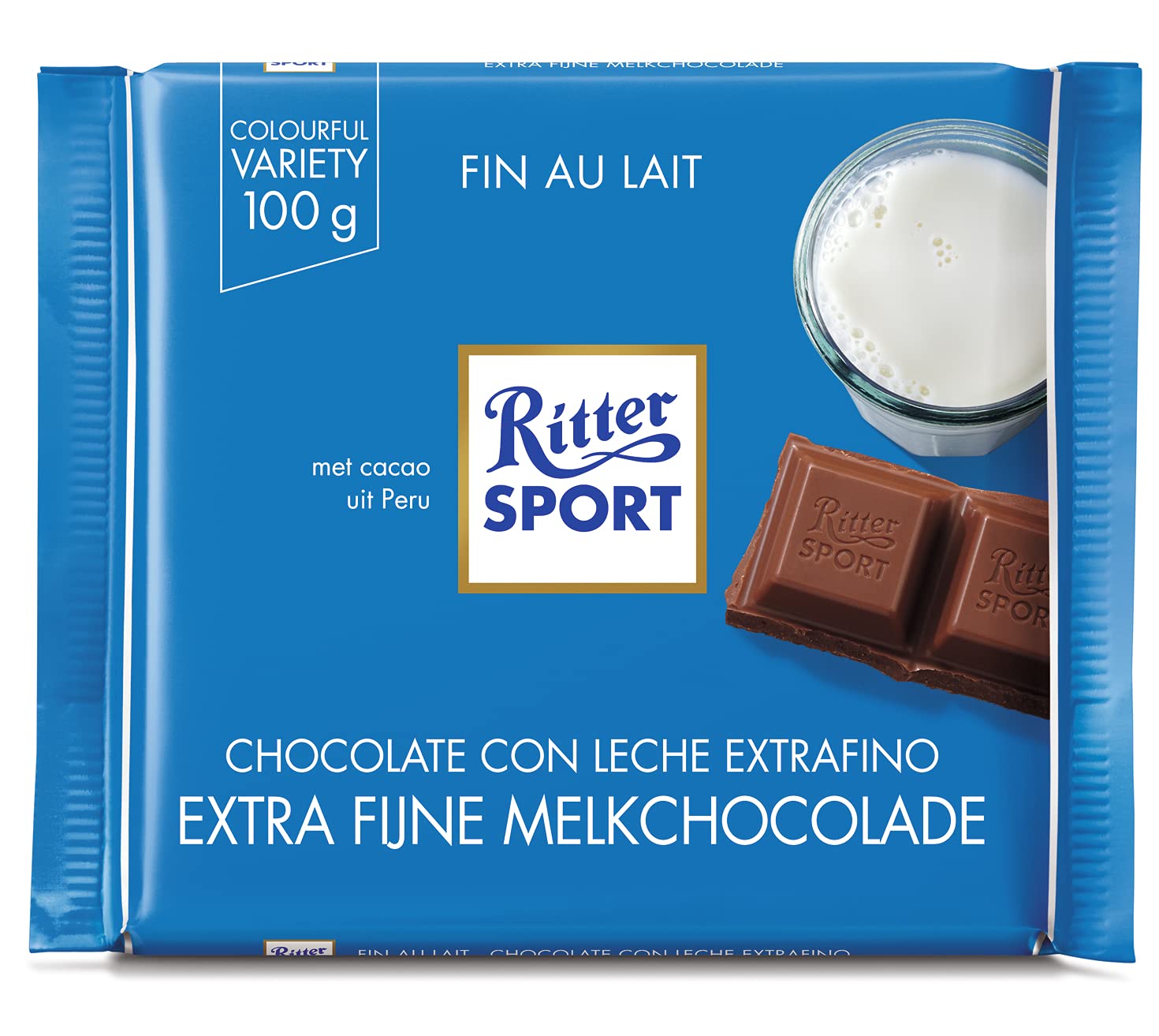 ritter-sport-knusper-flakes-vollmilchschokolade-10-x-100g image 7