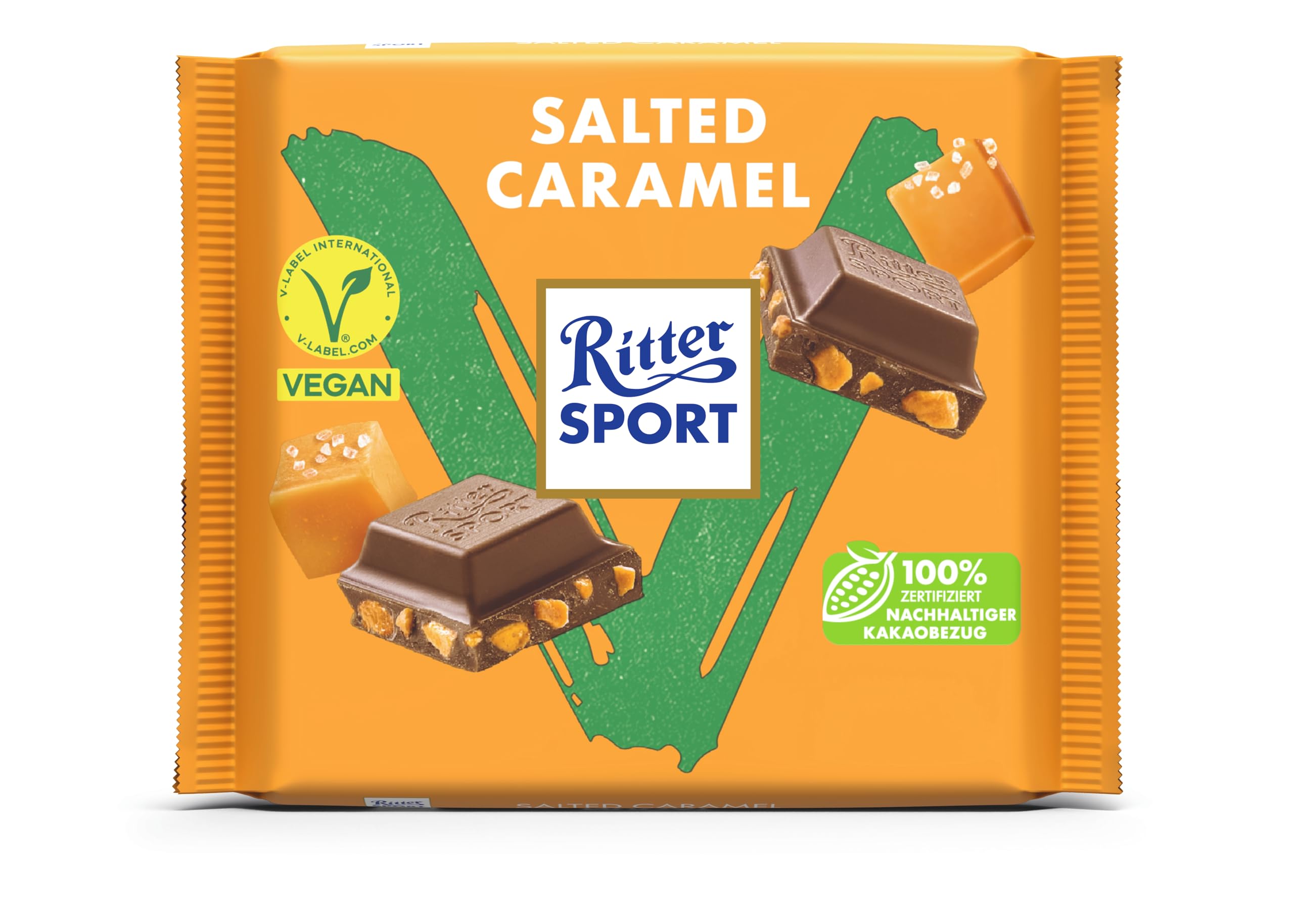 ritter-sport-vegan-salted-caramel-tafel-11-x-100g image 2