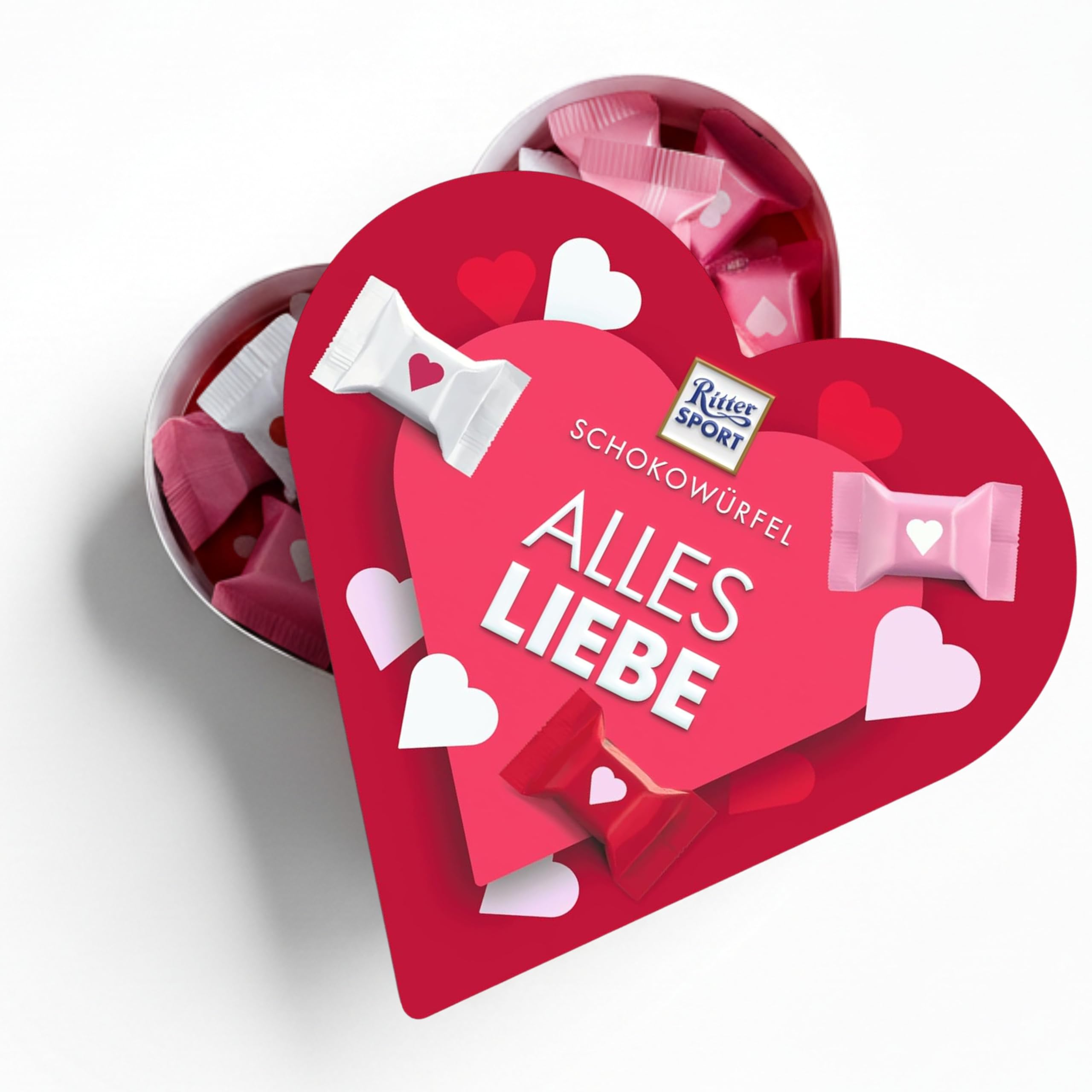 ritter-sport-schokow-rfel-herz-alles-liebe-119g image 1
